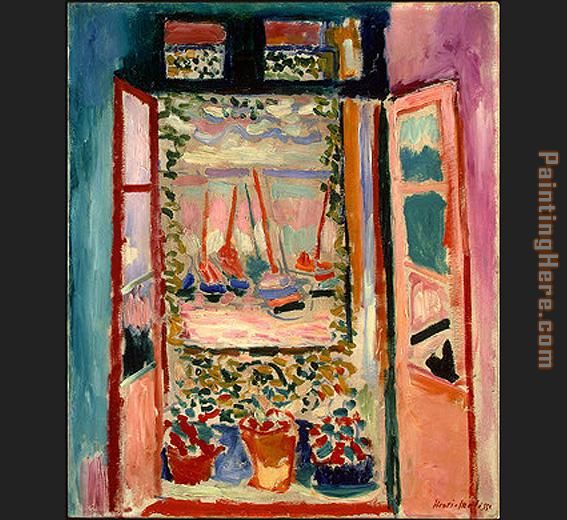 Henri Matisse Open Window Collioure